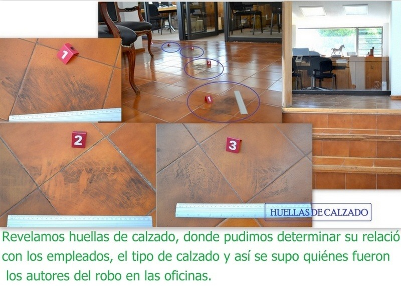 Huellas de calzado